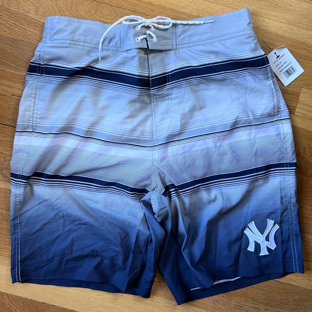 NY Yankees Swim Trunks